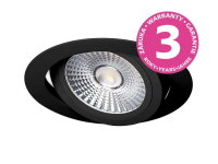 Podhledové LED svítidlo VP COB 6W 3000K černá PANLUX PN14100050