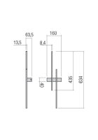 Nástěnné svítidlo TANGENT AP LED 13W 3000K RIGHT SWH REDO 01-2746