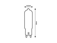 Fil. LED, G9, 4W, 460lm, 3000K RABALUX 79033