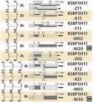 SEZ-CZ KSBP5H11W02 Koncový spínač