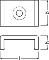 LEDVANCE Flat Profiles for LED Strips -PF03/MB