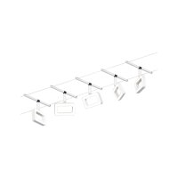 LED lankový systém Frame základní sada 5x4,8W 3000K 230/12V bílá mat/chrom 94483