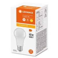 LEDVANCE LED CLASSIC A MOTION DAYLIGHT SENSOR 8.8W 827 Frosted E27