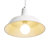 GOLDIE 36 závěsná bílá/bílá 230V E27 42W RENDL R11689