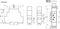 Multifunkční časové relé CRM-91H, 1xCO,16A, 12-240V AC/DC ETI 002470001