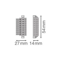 LEDVANCE TruSys FLEX FEED-IN CONNECTOR FEED IN 8P