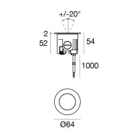 Wall Lights - Step Lights 1 arrayLED 4 W