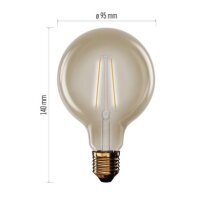 LED žárovka Vintage G95 E27 4,5 W (40 W) 420 lm teplá bílá EMOS Z52032