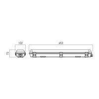 XPROOF LED WATERPROOF 25W 220-240V AC 65