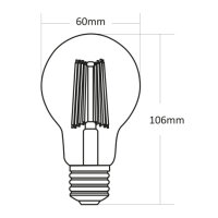 LED žárovka LED BULB E27 LED 7W 230V, 806lm, 2700K GLOBO 10582K