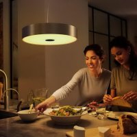 Philips Hue White Ambiance Fair závěsné svítidlo LED 3000lm 2200-6500K černá