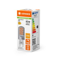 LEDVANCE LED PIN G9 DIM P 4W 827 Clear G9