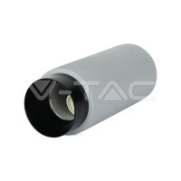 GU10 Fitting Gypsum Surface Metal With Gun Black Concrete Bottom, VT-865