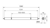 WT210C LED50S/840 PSU TW1 PMMA L1200