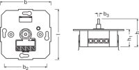 LEDVANCE Otočný ovladač DALI MCU TW G2 pro tunable white (4062172224673)