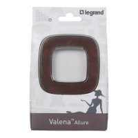 VALENA ALLURE RÁMEČEK 1-NÁSOBNÝ KŮŽE LEGRAND 754451