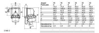 Přívodka přístavná + víčko 32A 5p 400V IP67 6h BALS 2604