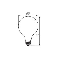 Kanlux 29644 XLED G95 5W-SW Světelný zdroj LED