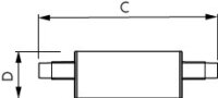 Lineární LED zdroj PHILIPS CorePro LEDlinearND 11.5-100W R7S 78mm 830