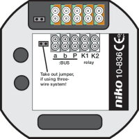 Relé pro zapuštěnou montáž 5A NIKO 10-836