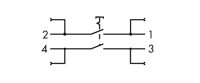 Modul spínačů S 2pól. vypínačem Spínací napětí AC 250V WAGO 789-802