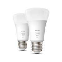 Philips Hue White LED žárovka 800lm (60W) E27 9W A60 (2ks)