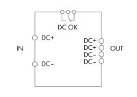 Kapacitní zálohovací modul, vstupní napětí 24 V DC, Výstupní napětí 24 V DC