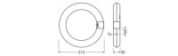 LEDVANCE LED TUBE T9 EM V 11W 840 G10Q