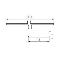 Difuzor SHADE C/D/E/I-W 26574 Kanlux 10 ks po 1m v balení