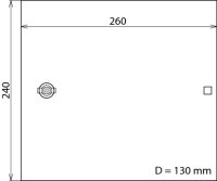 DEHN skříňka pro ekvipotenciální vyrovnání pro 3 lišty LSA 10/2 906100