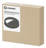 Připevnitelný kroužek krytu LEDVANCE SURFACE BULKHEAD EYELID 300 BK