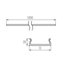 Difuzor SHADE CK C/D/E/I-FR 26576 Kanlux 10 ks po 1m v balení