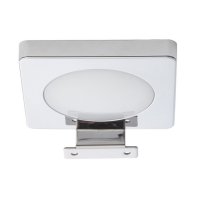 YOLO SQ nad zrcadlo chrom 12= LED 4W IP44 3000K RENDL R10588