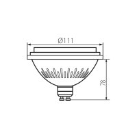 Světelný zdroj LED IQ-LED ES-111 12W-WW KANLUX 27318