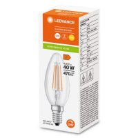 LEDVANCE LED CLASSIC B DIM P 4.8W 827 Clear E14