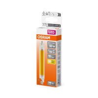 LEDSLIM11860 8W/827 230V GL R7S FS1OSRAM