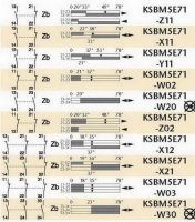 Koncový spínač kovový ovládaný nerezovou tyčkou (průměr 3), šířka 40mm