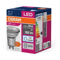 Světelný zdroj LEDVANCE LED VALUE PAR16 50 36 ° 4.3 W/6500 K GU10