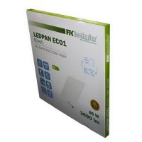 LED panel LEDPAN ECO1, 60x60 cm, 36W, 4000K, 3600lm, bílý-nestmívatelný