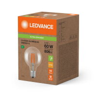 LEDVANCE LED CLASSIC GLOBE ENERGY EFFICIENCY A S 3.8W 827 Clear E27