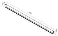 XCLICK S LINEAR LIGHT FITTING 20W 48V DC