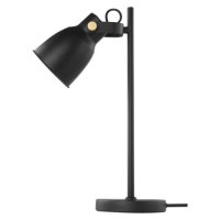 Stolní lampa JULIAN na žárovku E27, černá EMOS Z7621B
