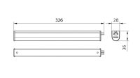 LED svítidlo Ledinaire PHILIPS BN021C LED5S/830 L300