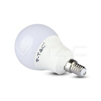 LED žárovka V-TAC 8.5W E14 P45 Plastic 4000K