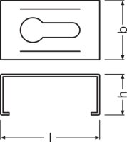 LEDVANCE Medium Profiles for LED Strips -PM03/MB