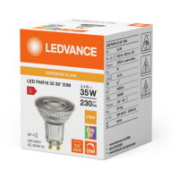 LEDVANCE LED PAR16 DIM S 3.4W 927 GU10