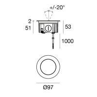 Wall Lights - Step Lights 1 arrayLED 8 W