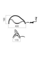 Stolní lampa TEMPEST VE LED 12W 3000K SWH  REDO 01-3600