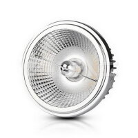 LED Spotlight AR111 20W Changeable Reflector 40`D/20`D Silver 4000K, VT-1121