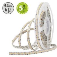 LED pásek SMD3528 teple bílý, 240LED/m, IP20, DC 12V, 10mm, 5m